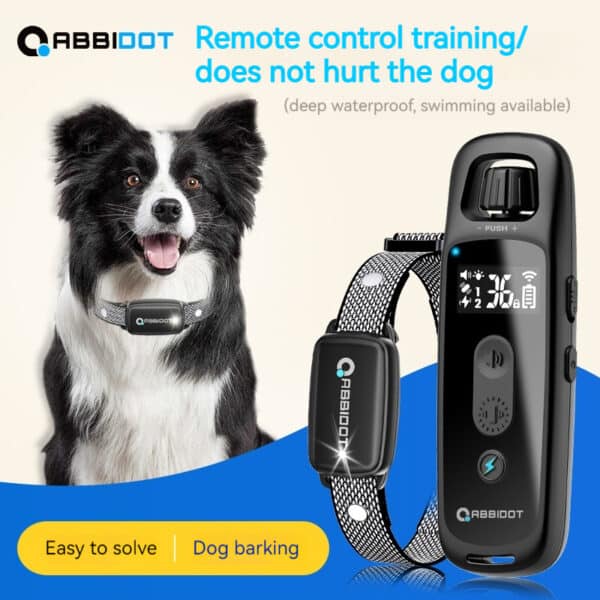 ABBIDOT Advanced Training Collar - Precision Remote-Controlled Dog Training Device