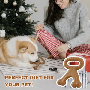 Woman and corgi enjoy playful moments by a festively decorated Christmas tree.